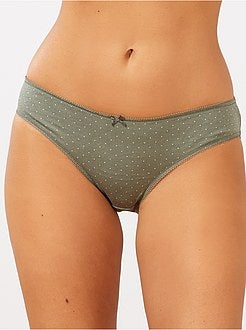 Set 3 mutandine 'eco-design' - Kiabi