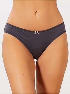 Set 3 mutandine 'eco-design' - Kiabi