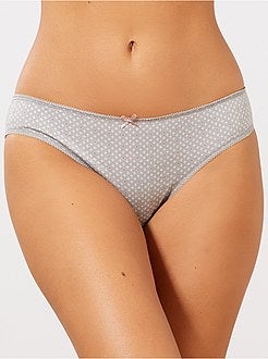 Set 3 mutandine 'eco-design' - Kiabi