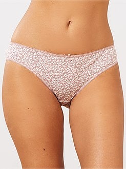 Set 3 mutandine 'eco-design' - Kiabi