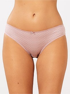 Set 3 mutandine 'eco-design' - Kiabi