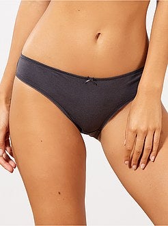 Set 3 mutandine 'eco-design' - Kiabi