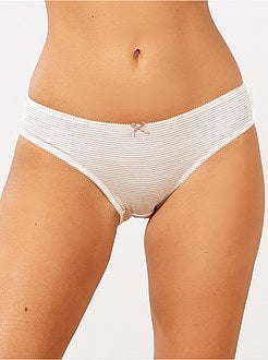 Set 3 mutandine 'eco-design' - Kiabi