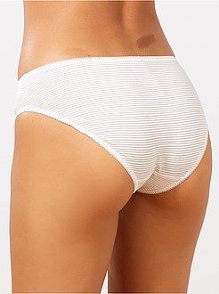 Set 3 mutandine 'eco-design' - Kiabi