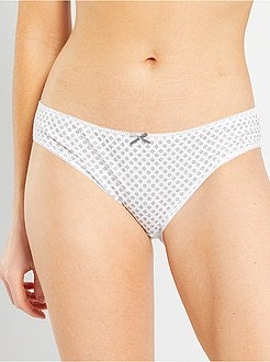 Set 3 mutandine 'eco-design' - Kiabi