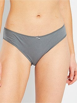 Set 3 mutandine 'eco-design' - Kiabi