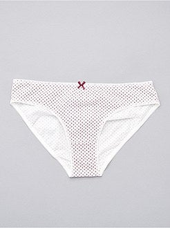 Set 3 mutandine 'eco-design' - Kiabi