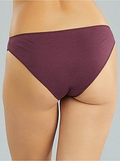 Set 3 mutandine 'eco-design' - Kiabi