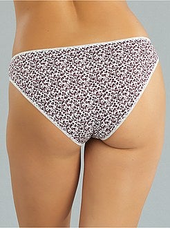 Set 3 mutandine 'eco-design' - Kiabi