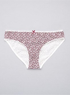 Set 3 mutandine 'eco-design' - Kiabi