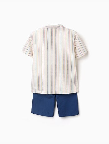 Set 3 pezzi a manica corta in cotone
