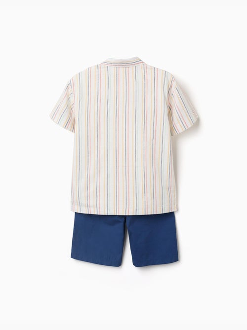 Set 3 pezzi a manica corta in cotone - Kiabi