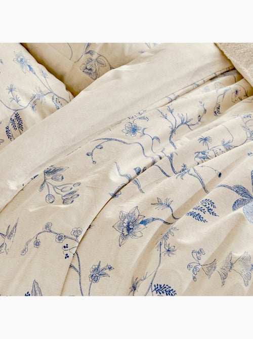 Set 3 pezzi di biancheria da letto stampata d'ispirazione giapponese: copridivano + federe - Kiabi