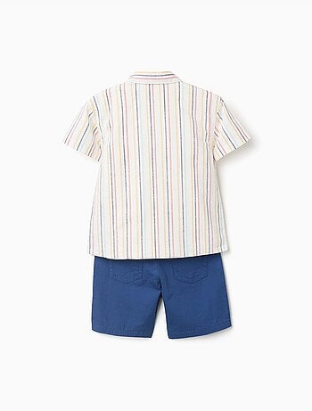 Set 3 pezzi in cotone a manica corta