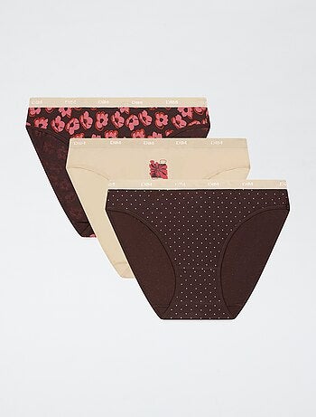 Set 3 slip 'Les Pockets' di DIM