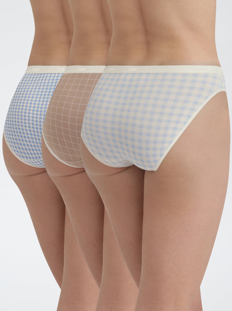 Set 3 slip 'Les Pockets' di DIM Bianco - Kiabi