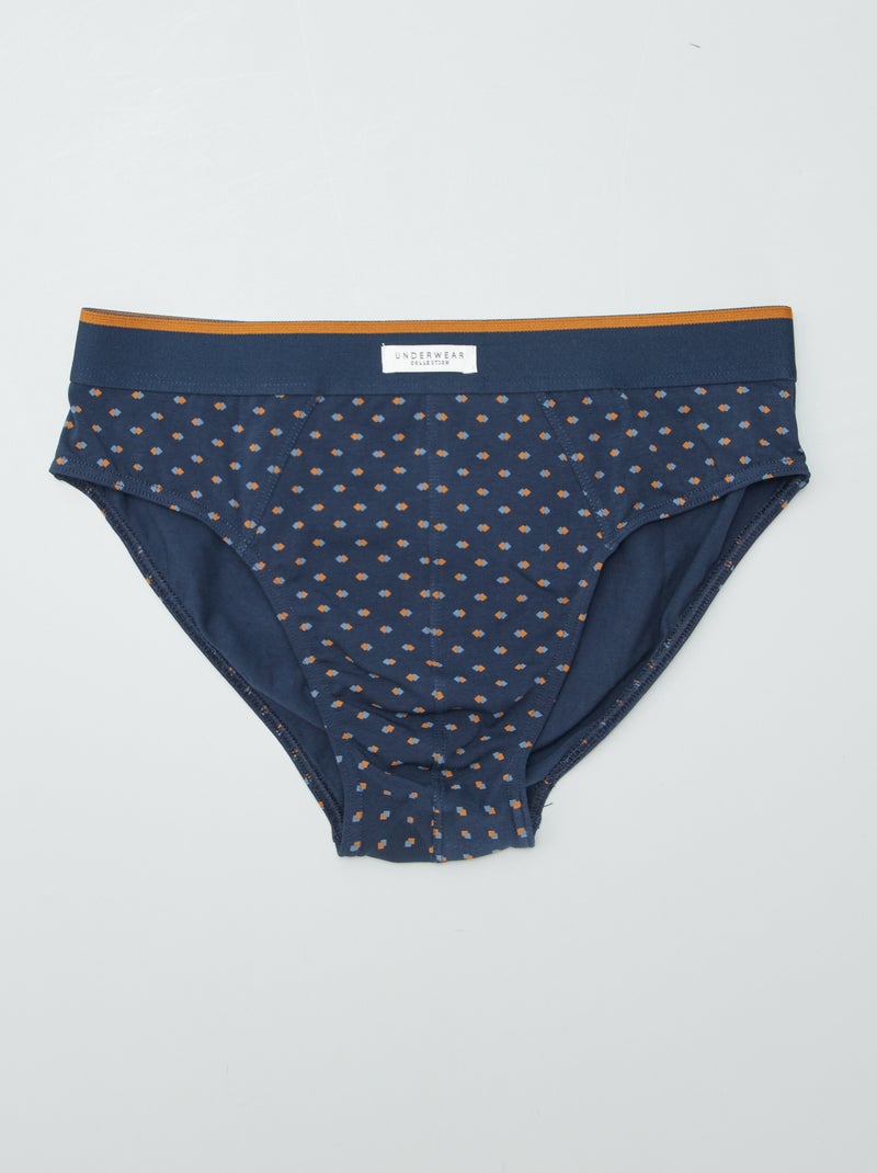 Set 3 slip stampati GIALLO - Kiabi