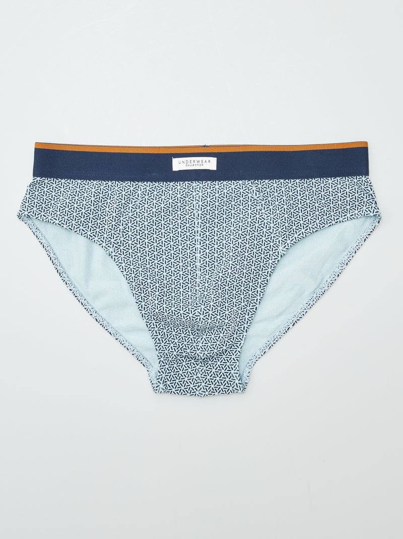Set 3 slip stampati VERDE - Kiabi