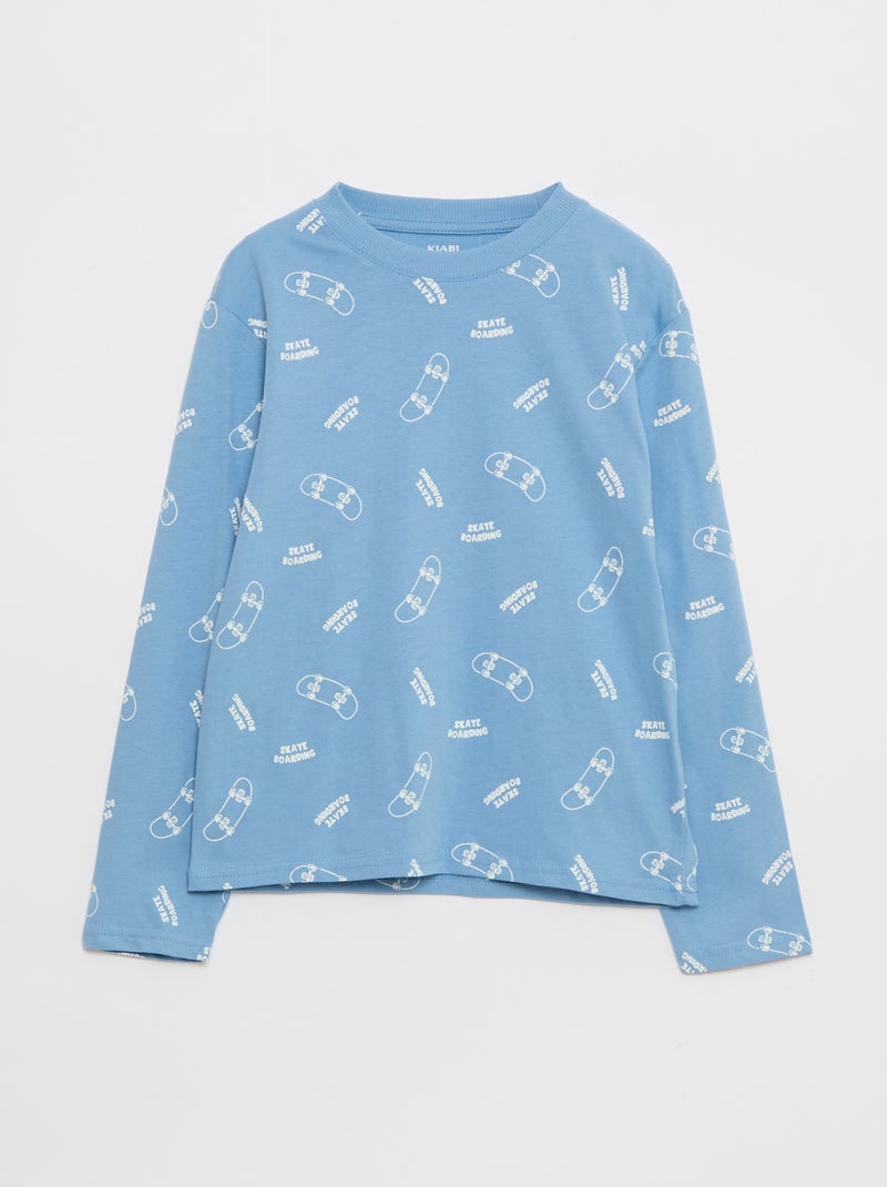 Set 3 T-shirt stampate Grigio - Kiabi