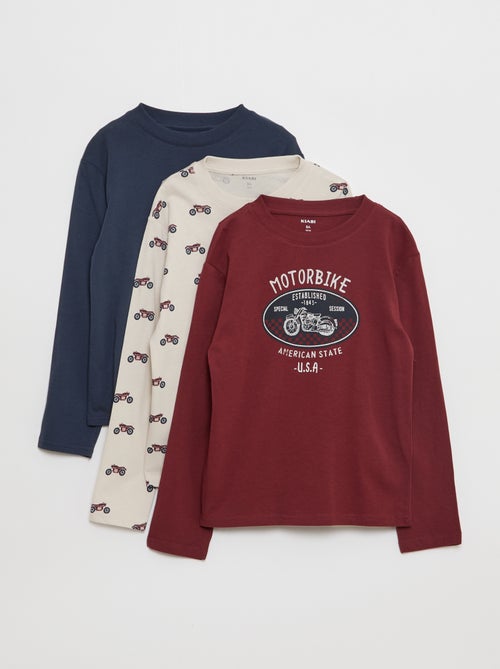 Set 3 T-shirt stampate - Kiabi
