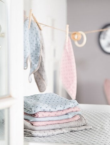 Set 3 teli muslin in cotone bio – ROBA "Lil Planet