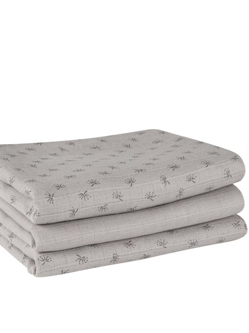 Set 3 teli muslin in cotone bio – ROBA "Lil Planet" - Kiabi