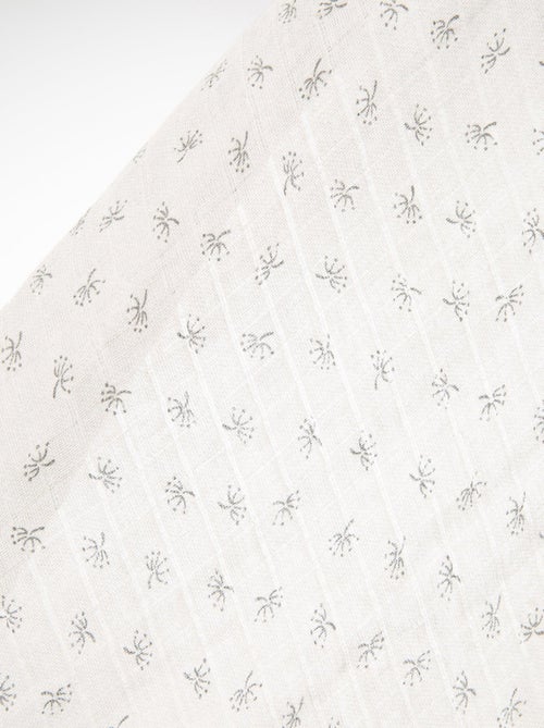 Set 3 teli muslin in cotone bio – ROBA "Lil Planet" - Kiabi