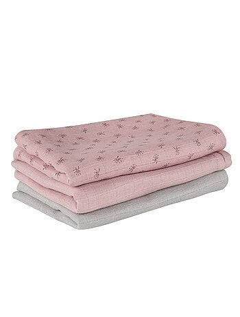 Set 3 teli muslin in cotone bio – ROBA "Lil Planet