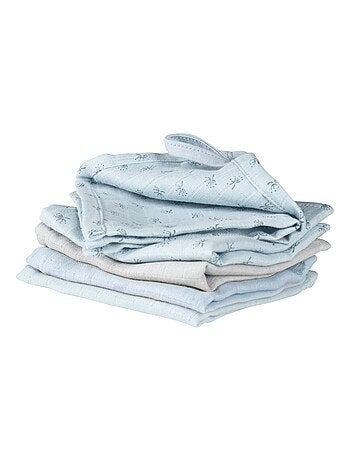 Set 5 guanti da bagno in cotone bio Oeko‑Tex – ROBA 'Lil Planet'