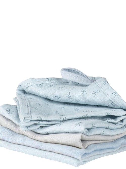 Set 5 guanti da bagno in cotone bio Oeko‑Tex – ROBA 'Lil Planet' - Kiabi