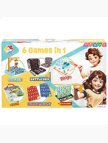 Set 6 giochi da tavolo cb games