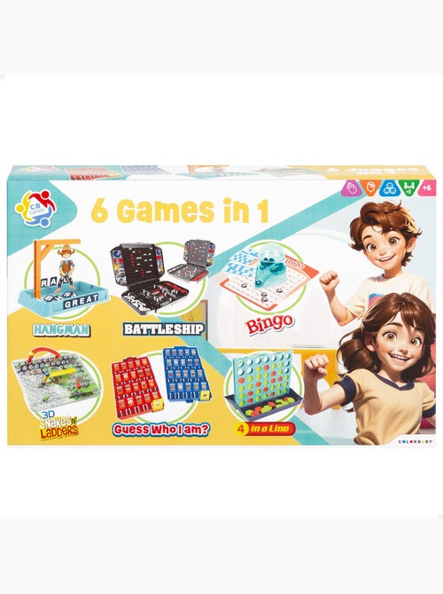Set 6 giochi da tavolo cb games - Kiabi