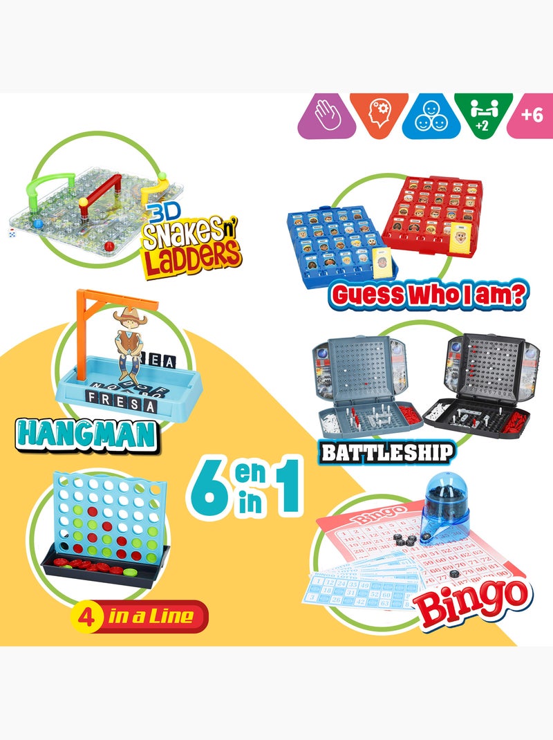 Set 6 giochi da tavolo cb games N/D - Kiabi