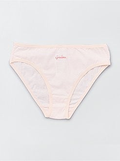 Set 7 mutandine giorni della settimana - Kiabi