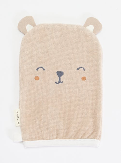 Set accappatoio a poncho + guanti - 2 pezzi - Kiabi Set accappatoio a poncho + guanti - 2 pezzi - Kiabi
