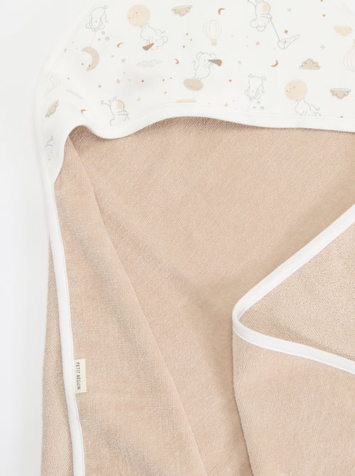 Set accappatoio a poncho + guanti - 2 pezzi - Kiabi Set accappatoio a poncho + guanti - 2 pezzi - Kiabi