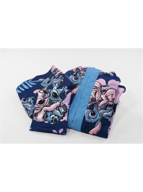 Set Accappatoio + Asciugamano + Guanto Bambino Stitch & Angel Disney - Kiabi