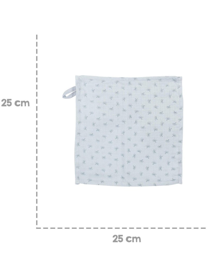 Set accappatoio bebè + 5 guantini + asciugamano + doudou in cotone bio "Roba Lil Planet" Grigio - Kiabi