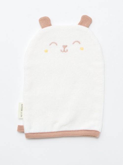 Set accappatoio + guanto 'Petit Béguin' - Kiabi