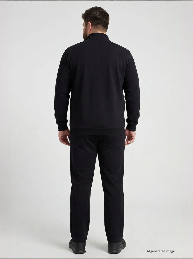 Set active da uomo in misto cotone tommy Nero - Kiabi