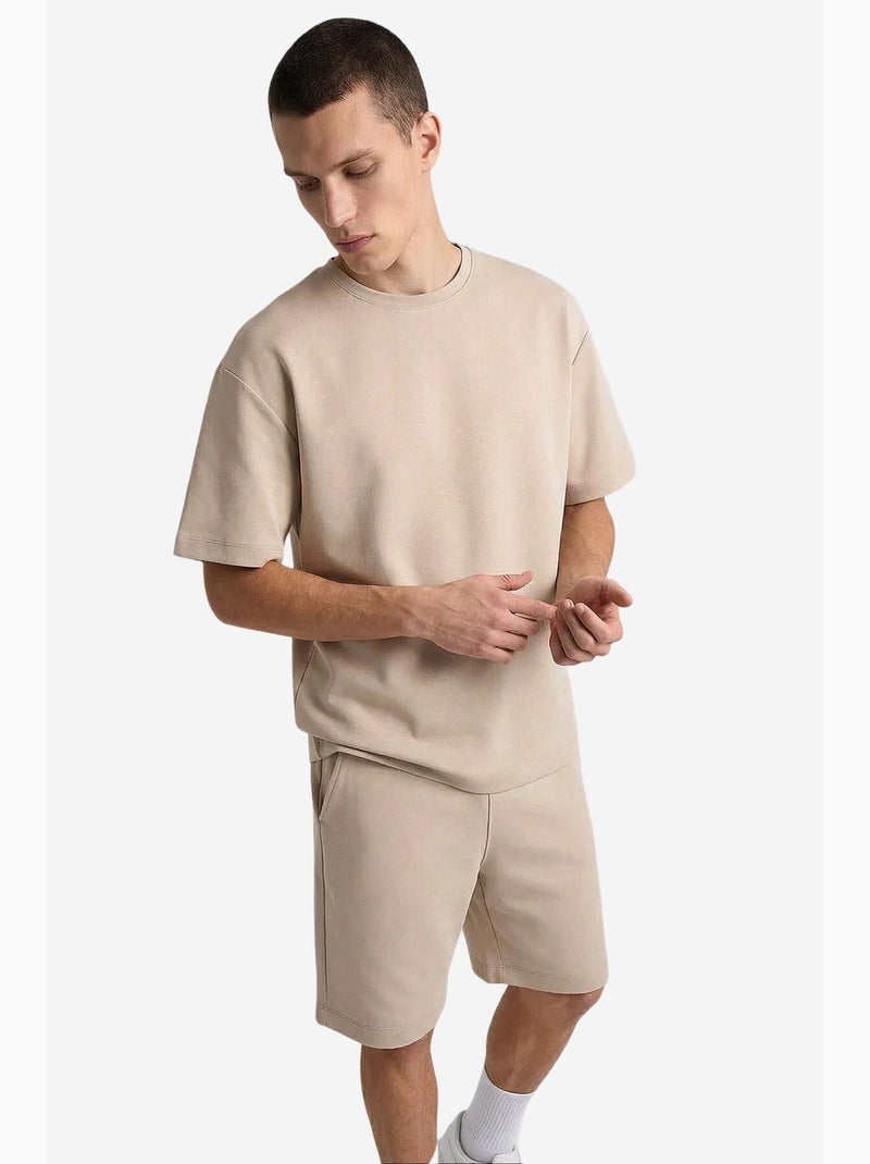 Set active da uomo in poliestere-elastan tommy Beige argilla - Kiabi