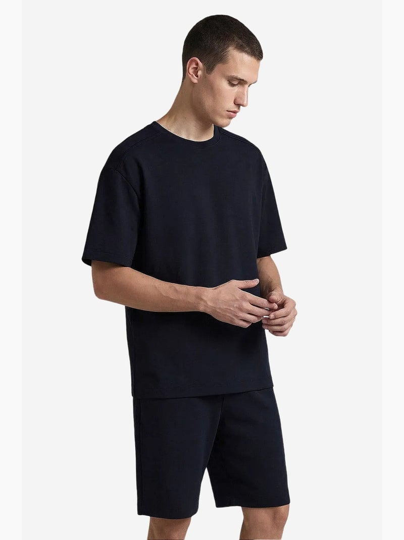 Set active da uomo in poliestere-elastan tommy Blu marino - Kiabi