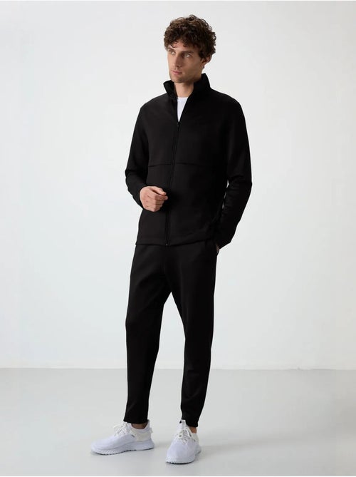 Set active da uomo in scuba di poliestere con collo con zip tommy - Kiabi