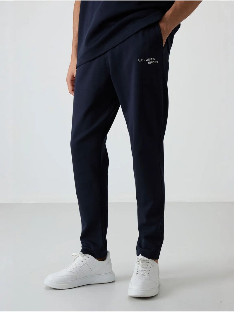 Set active in cotone-poliestere oversize da uomo tommy Blu marino - Kiabi