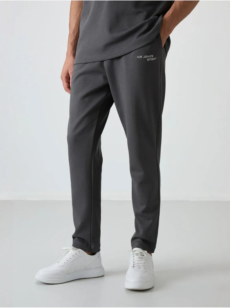 Set active in cotone-poliestere oversize da uomo tommy Grigio nero - Kiabi