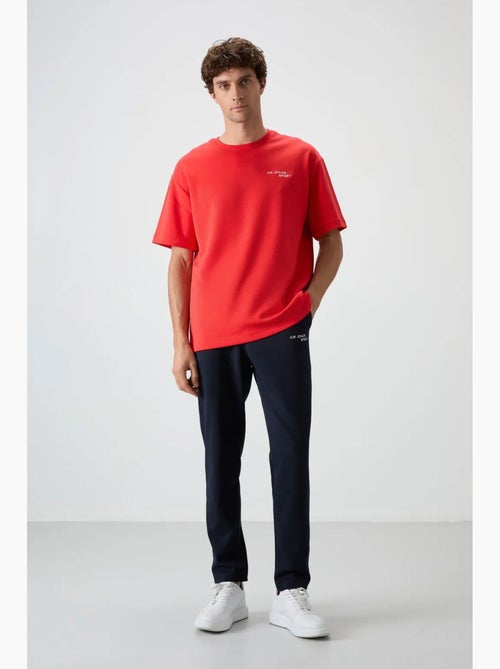 Set active in cotone-poliestere oversize da uomo tommy - Kiabi