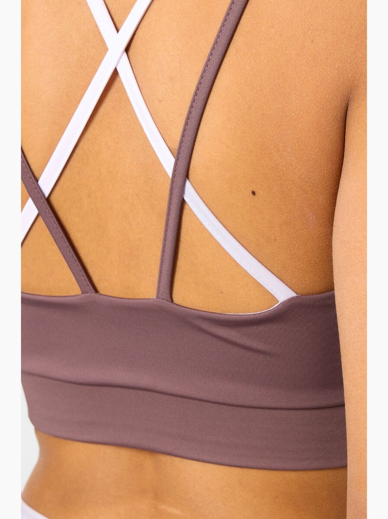 Set active slim fit senza spalline tommy Malva - Kiabi