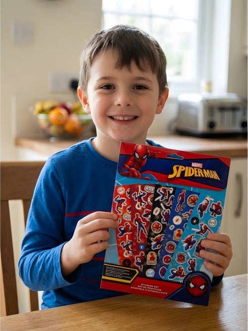 Set adesivi 5 fogli spiderman marvel - Kiabi