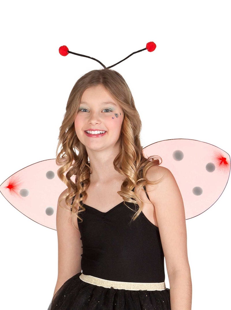 Set ali + cerchietto animale coccinella - Kiabi