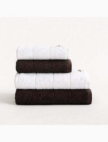 Set asciugamani doccia e viso 100% cotone, 600 g/m², con asola - Gamusi